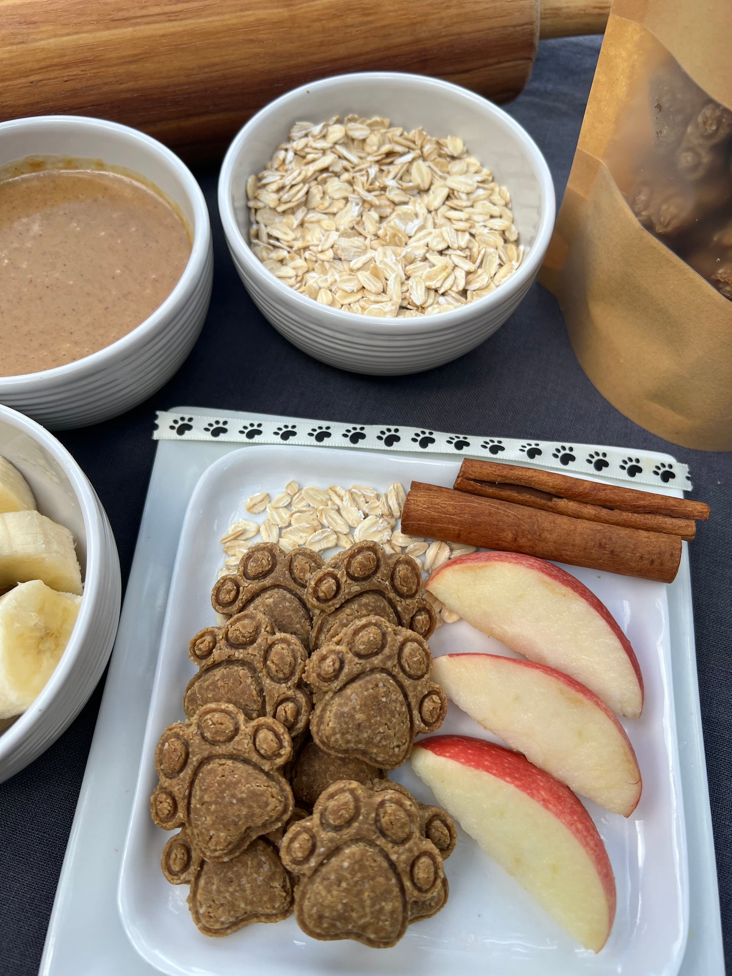 Apple Cinnamon Homemade Organic Dog Treats