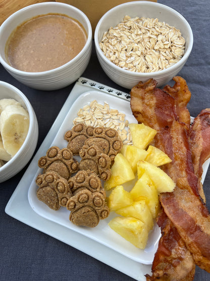 Pineapple Bacon Bites Homemade Organic Dog Treats