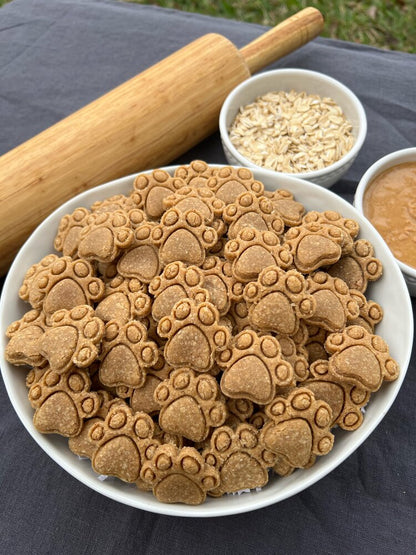 Banana Bonanza Homemade Organic Dog Treats