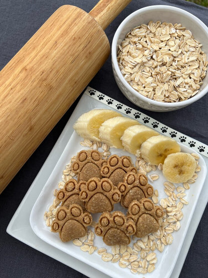 Banana Bonanza Homemade Organic Dog Treats